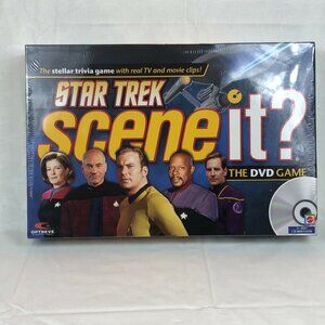 Mattel Star Trek Scene It Trivia DVD Game Factory Sealed 2008 NEW